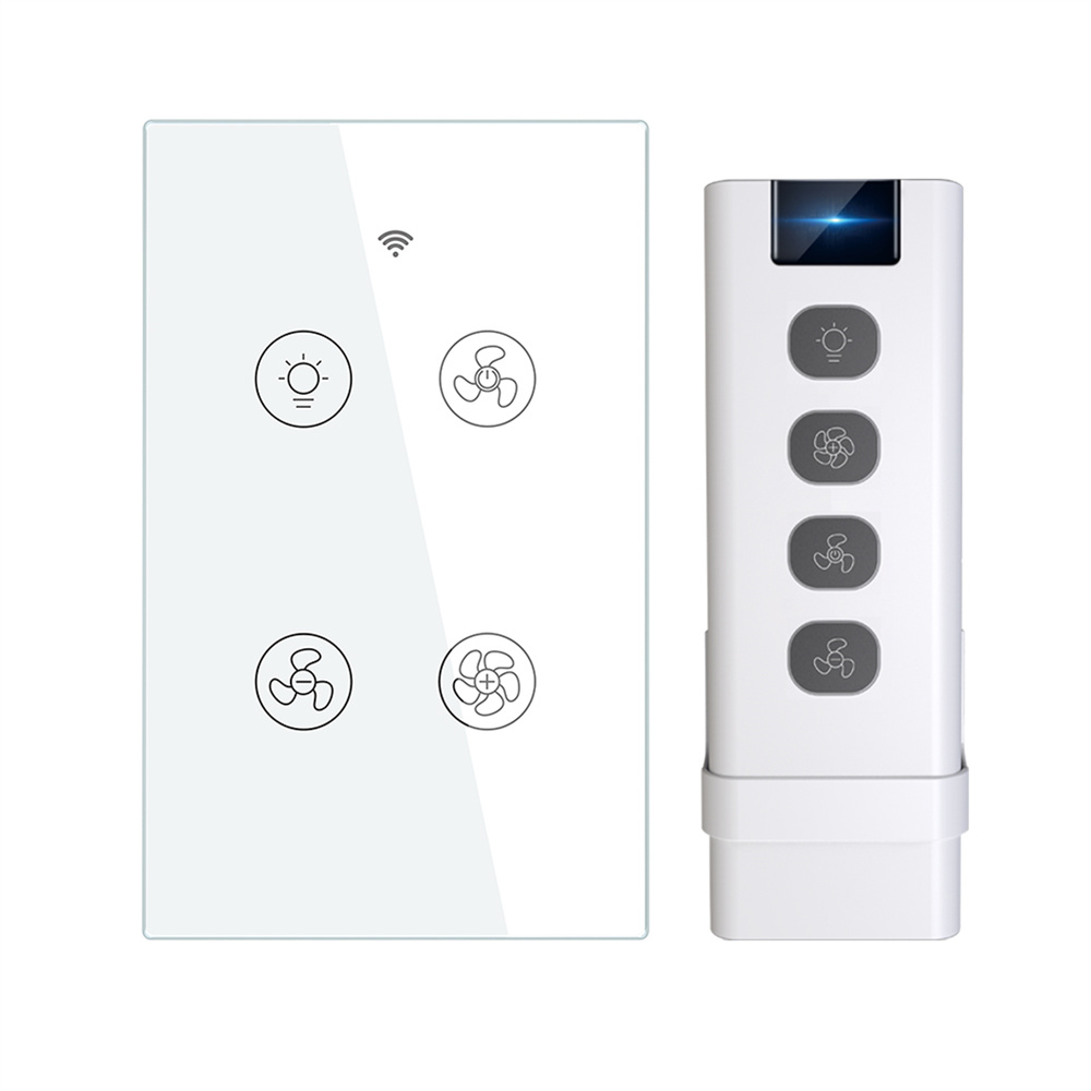 MOES  WiFi RF Smart Ceiling Fan Light 2 3 Way Muil04