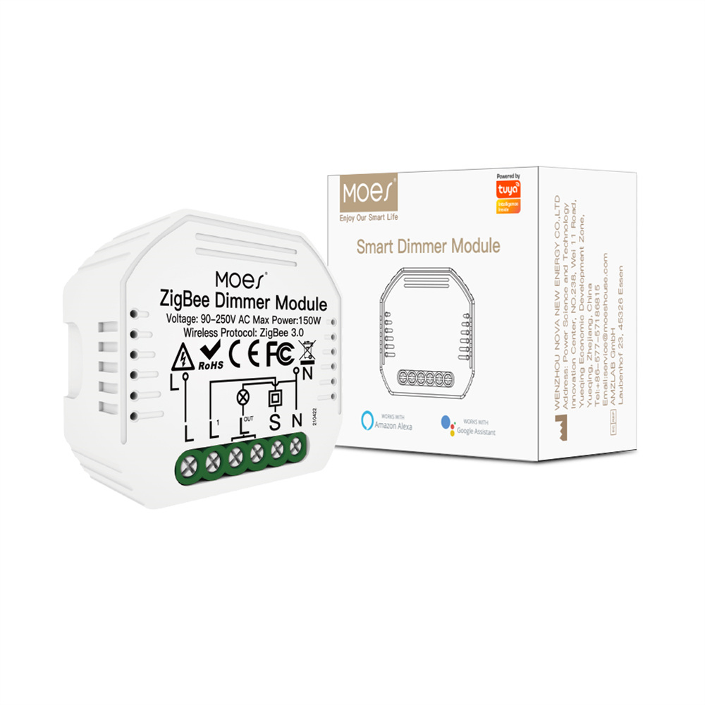 Moes Tuya ZigBee 3.0 Smart Dimmer Switch Relay Module