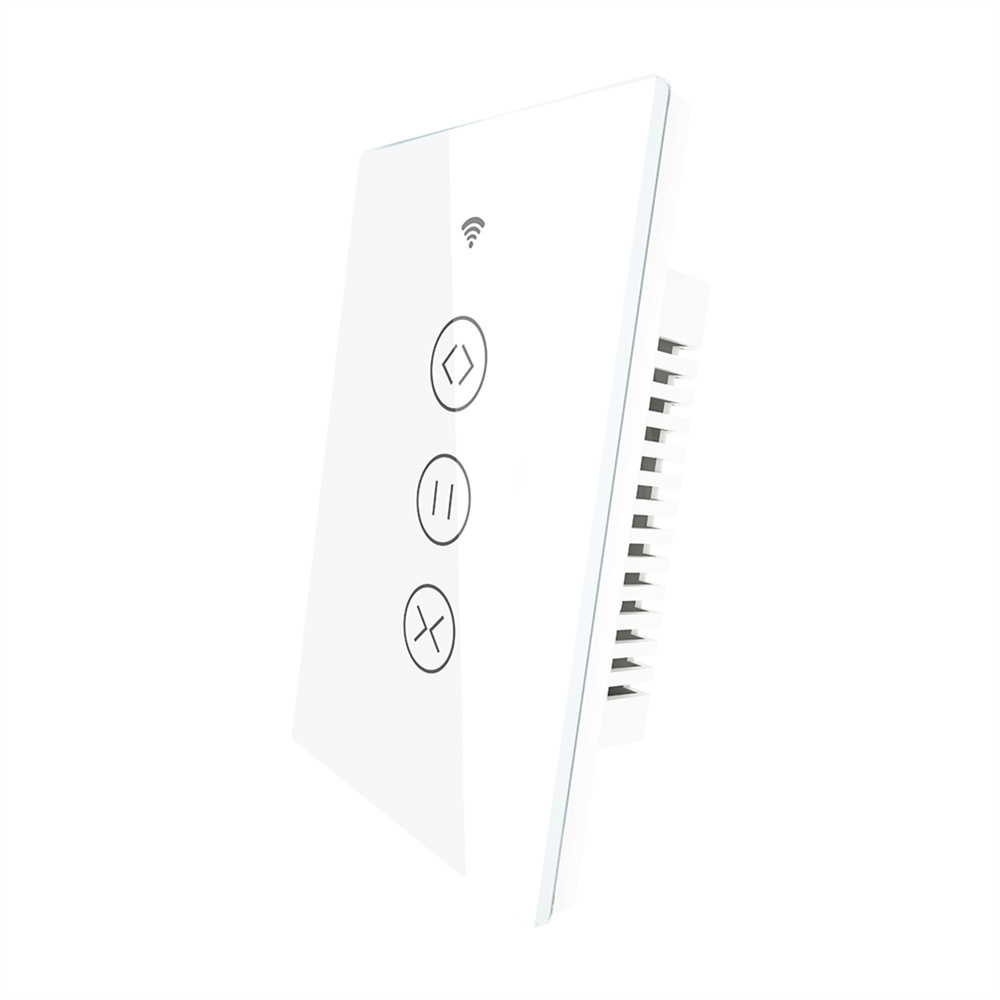 Moes WiFi RF433 Smart Touch Panel Curtains Roller 05